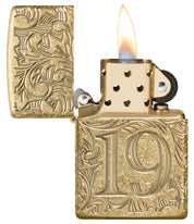 Zippo Accendino Special Limited Edition Oro filigrana 1932 ARMOR 360 gradi