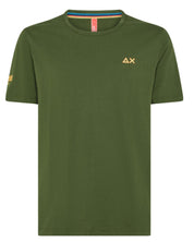 Sun68 Short Sleeve Cotton T-Shirt Green