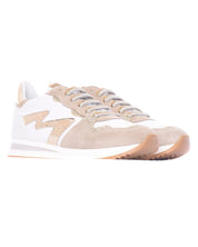 Manila Grace Sneaker in Pelle Scamosciata Marrone