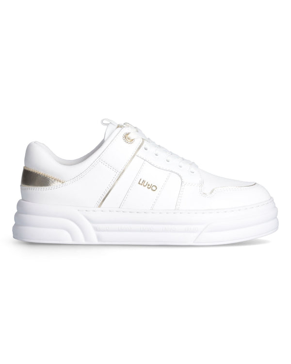 Liu Jo Sneakers Cleo 10 Pelle Bianco