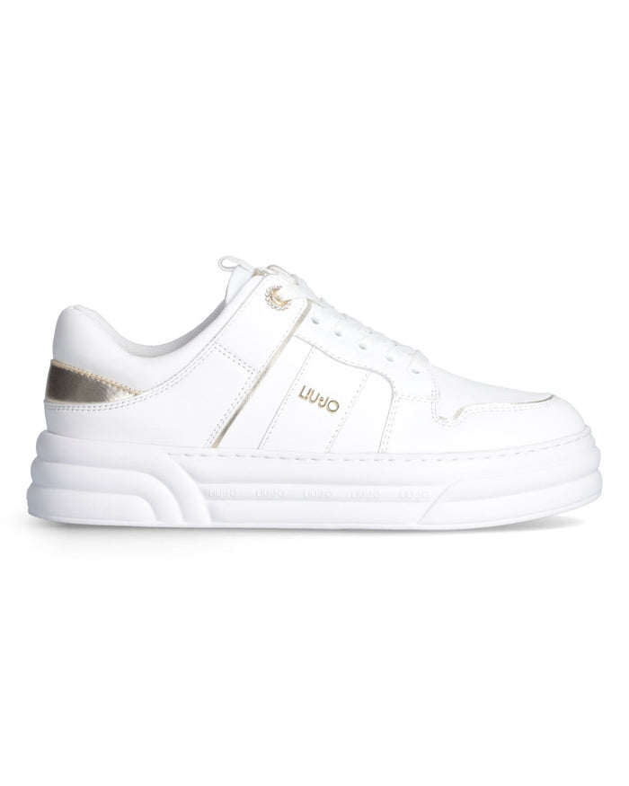 Liu Jo Sneakers Cleo 10 Pelle Bianco 1