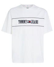 Tommy Jeans T-shirt TJM Skate Archive Cotone Bianco