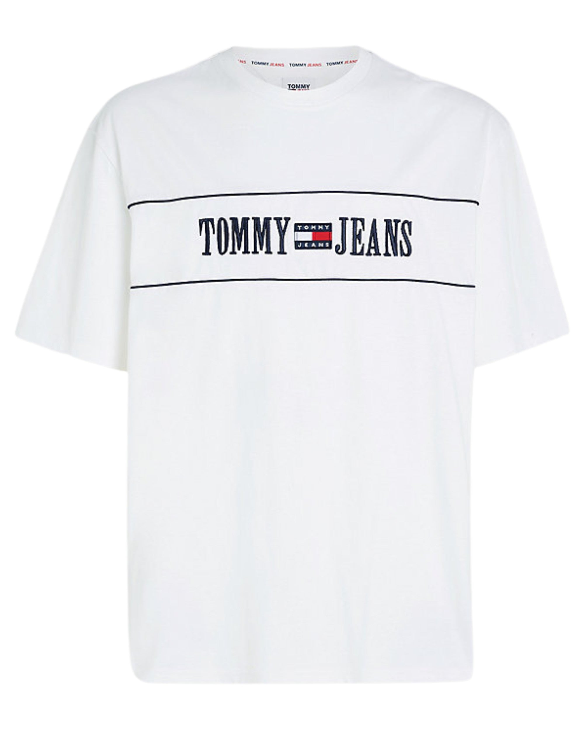 Tommy Jeans TJM Skate Archive White Cotton T-shirt