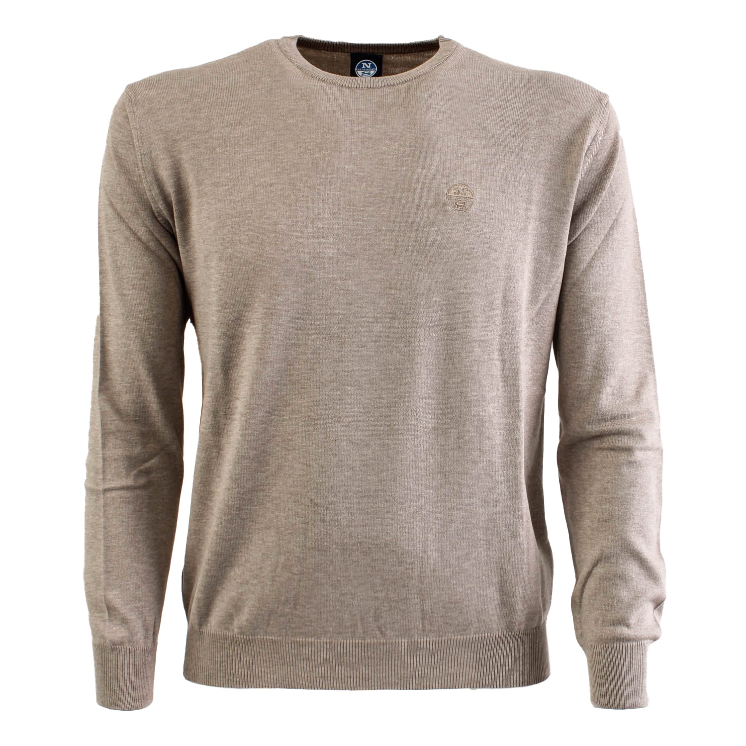 North Sails Crewneck Cotton Beige