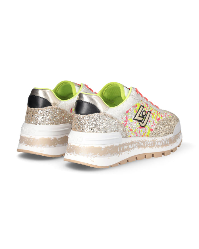 Liu Jo Sneakers Leather Multicolor Women 4