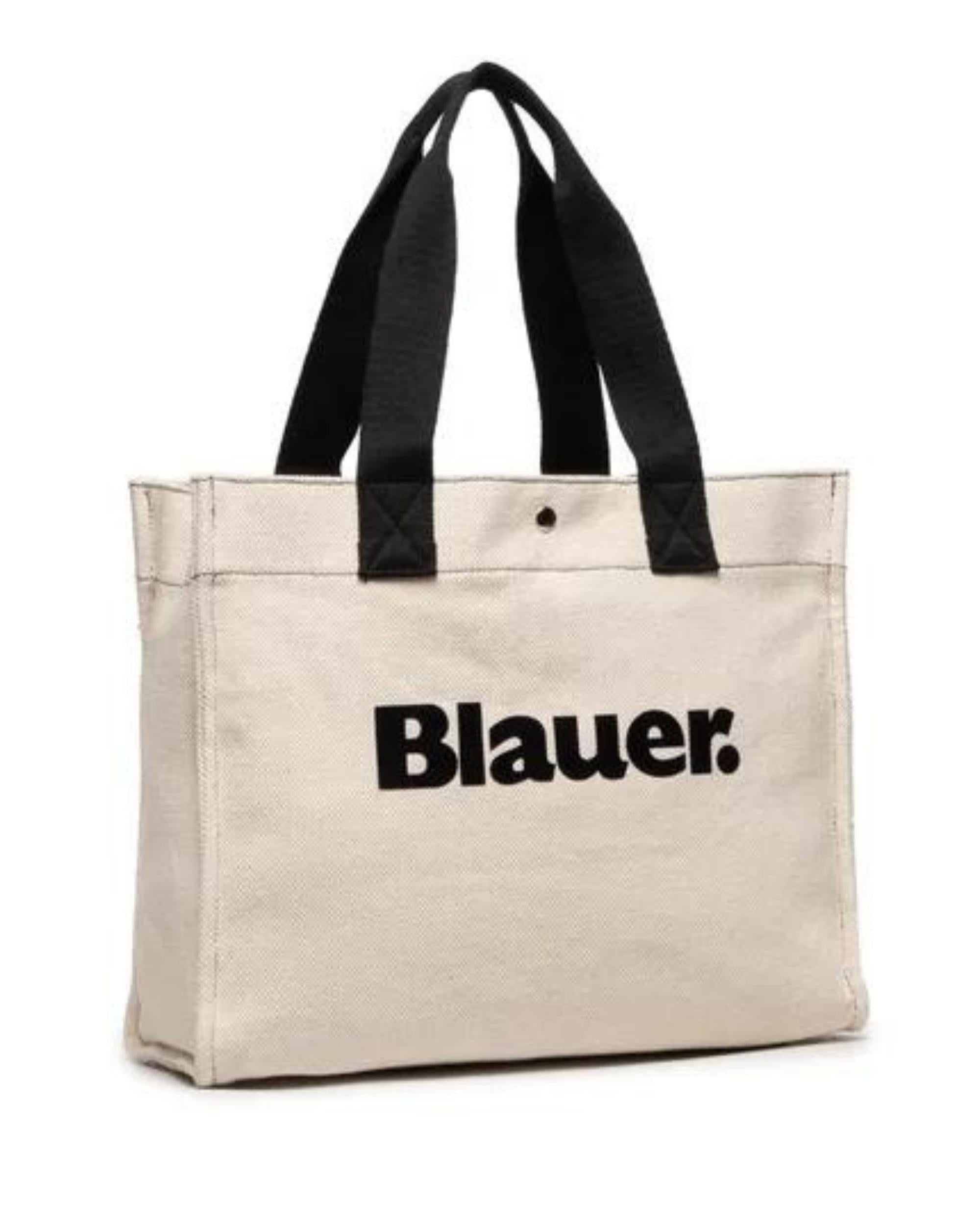 Blauer Tracolla Beach Tote Shopper Beige Donna