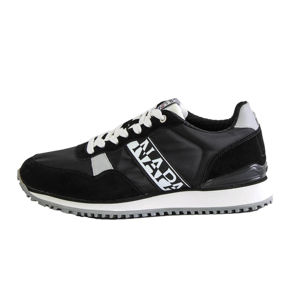 Napapijri Sneakers Basse Running Nero Nylon/Pelle