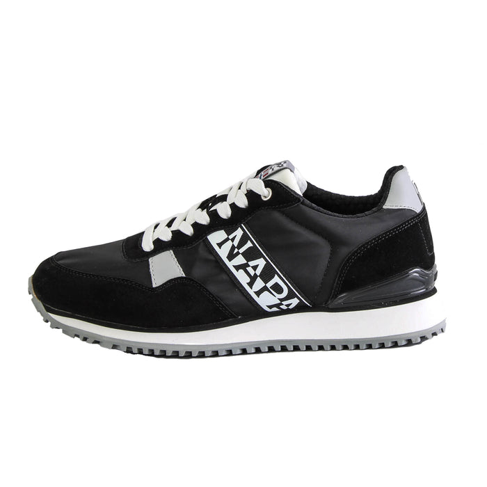 Napapijri Sneakers Basse Running Nero Nylon/Pelle 1