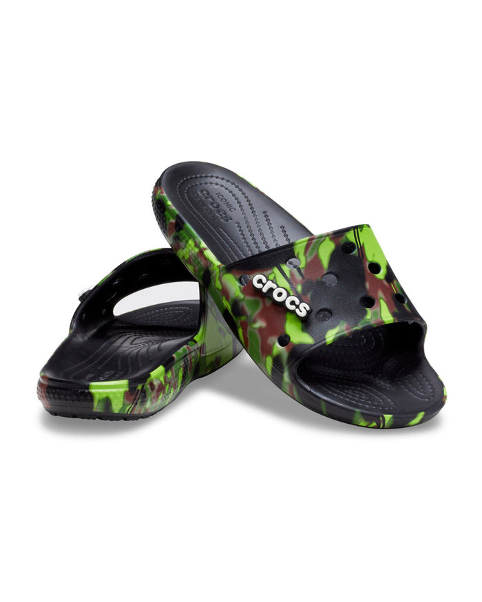 Crocs Slide Classiche Nero Poliammide 3