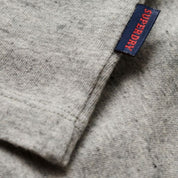 Superdry t-shirt men uomo logo ricamato essential emb stone