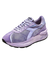 Diadora Heritage Mercury Elite Sneakers in Purple Tie-Dye Leather
