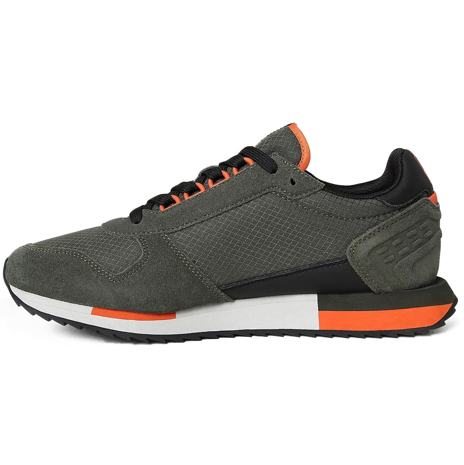 Napapijri Virtus Sneaker Pelle Scamosciata/Ripstop Verde