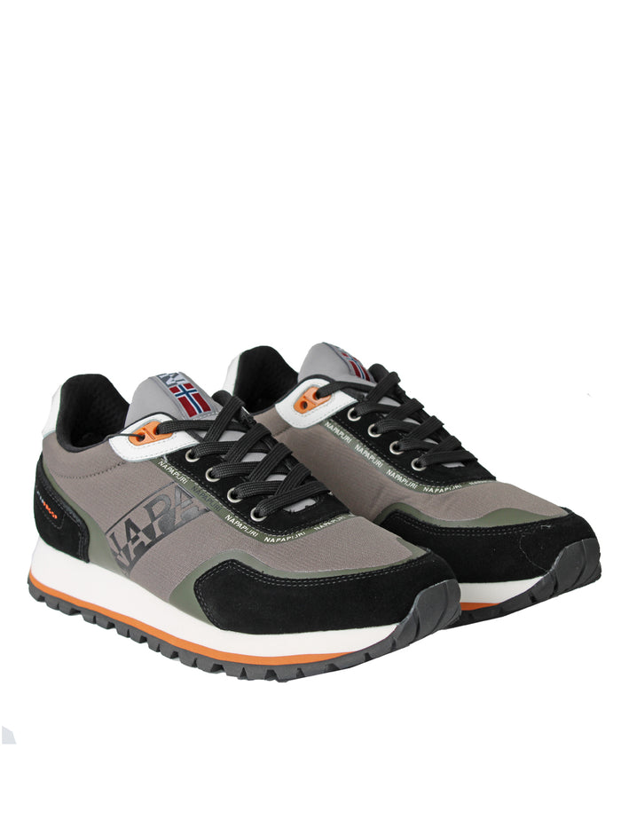 Napapijri Sneakers F2LOTUS01 Leather/Fabric Grey 3