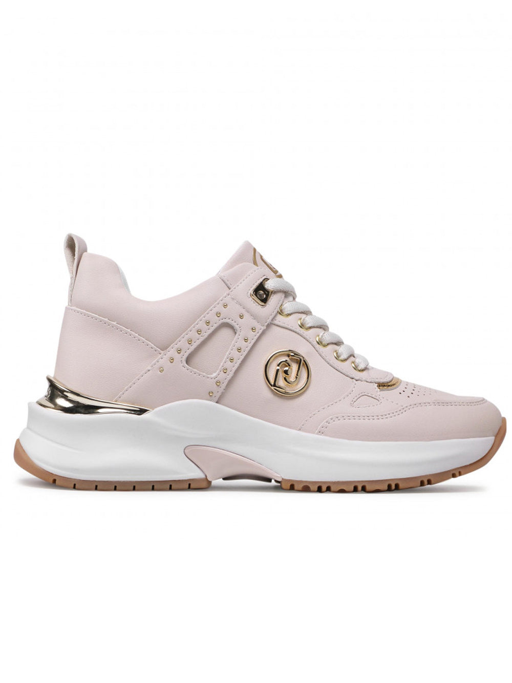 Liu Jo Sneakers Lily 05 Beige Faux Leather