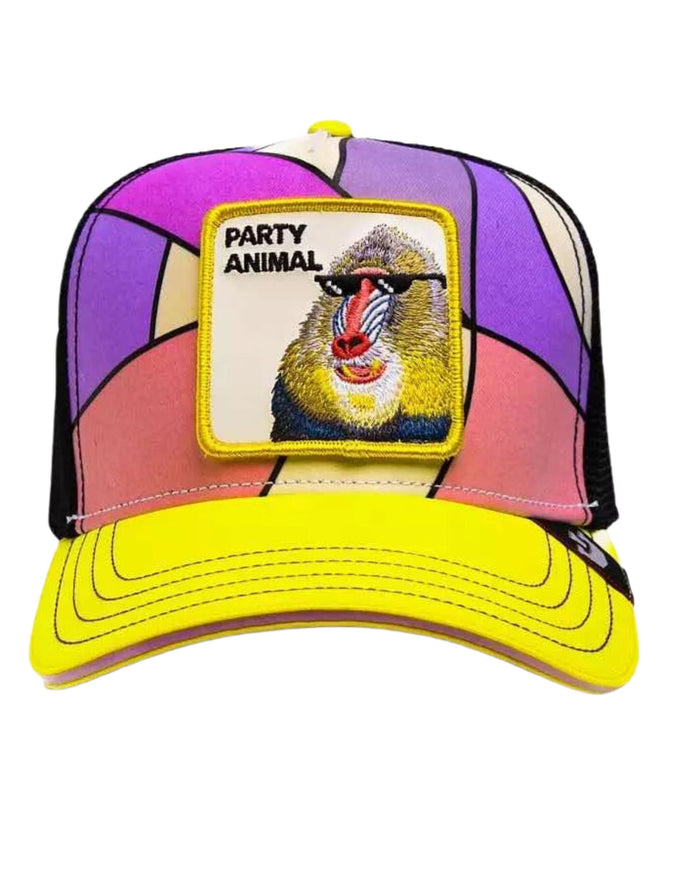 Goorin Bros. Trucker Cap Special Edition Color Changing 'party Animal' Yellow Unisex 2