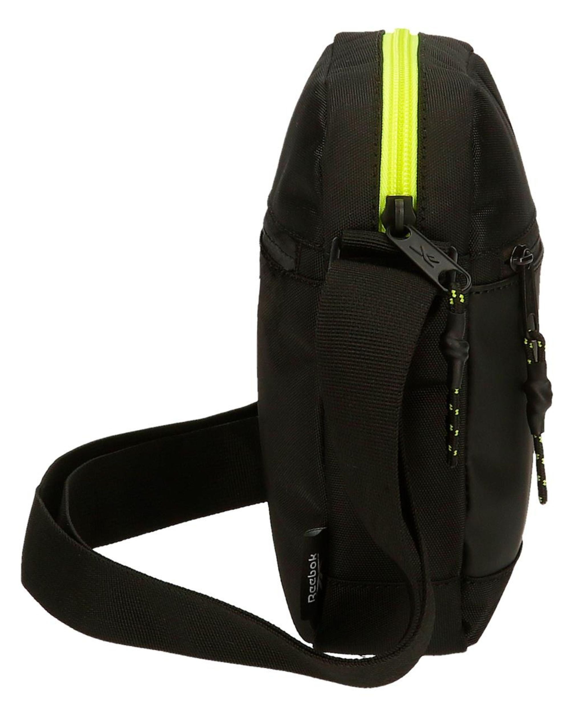 Reebok 17x22x6 Cm Borsa Tracolla Nero Uomo