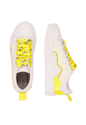 Manila Grace White Low Top Sneakers