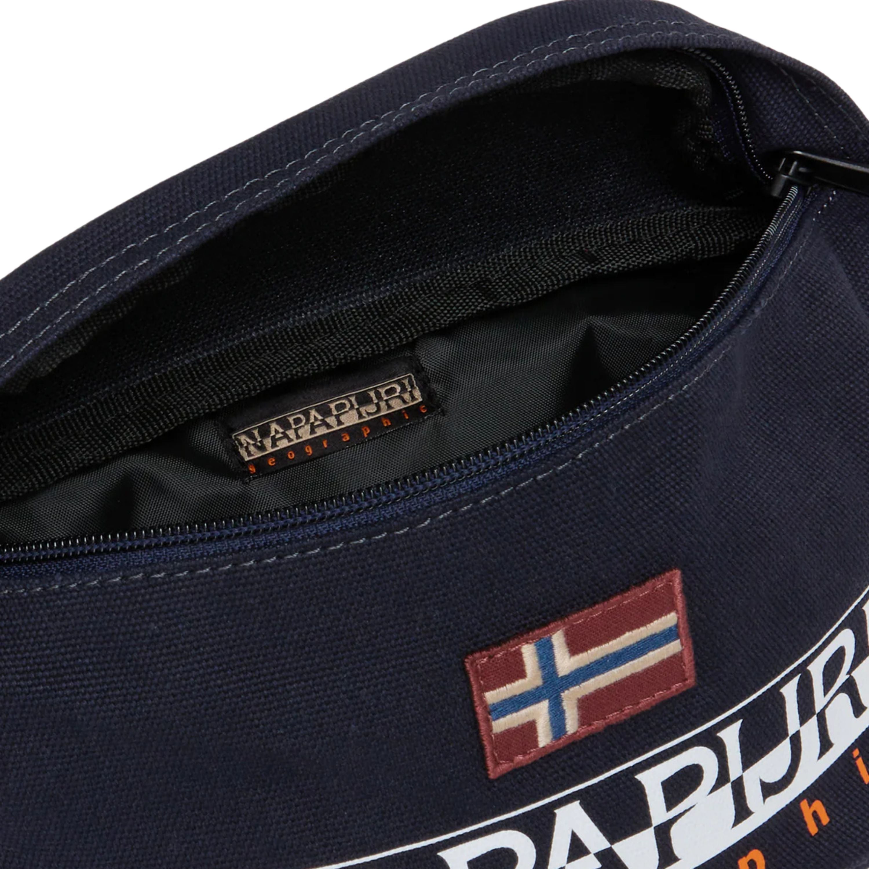 Napapijri Marsupio Hering Waistband 4 in Poliestere Riciclato Blu Navy Unisex