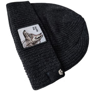 Goorin Bros. Cuffia Beanie 'Silver Fox' in Misto Acrilico Nero Unisex