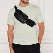 Blauer Borsello Burb Crossbody ecopelle Monospalla Bag nero