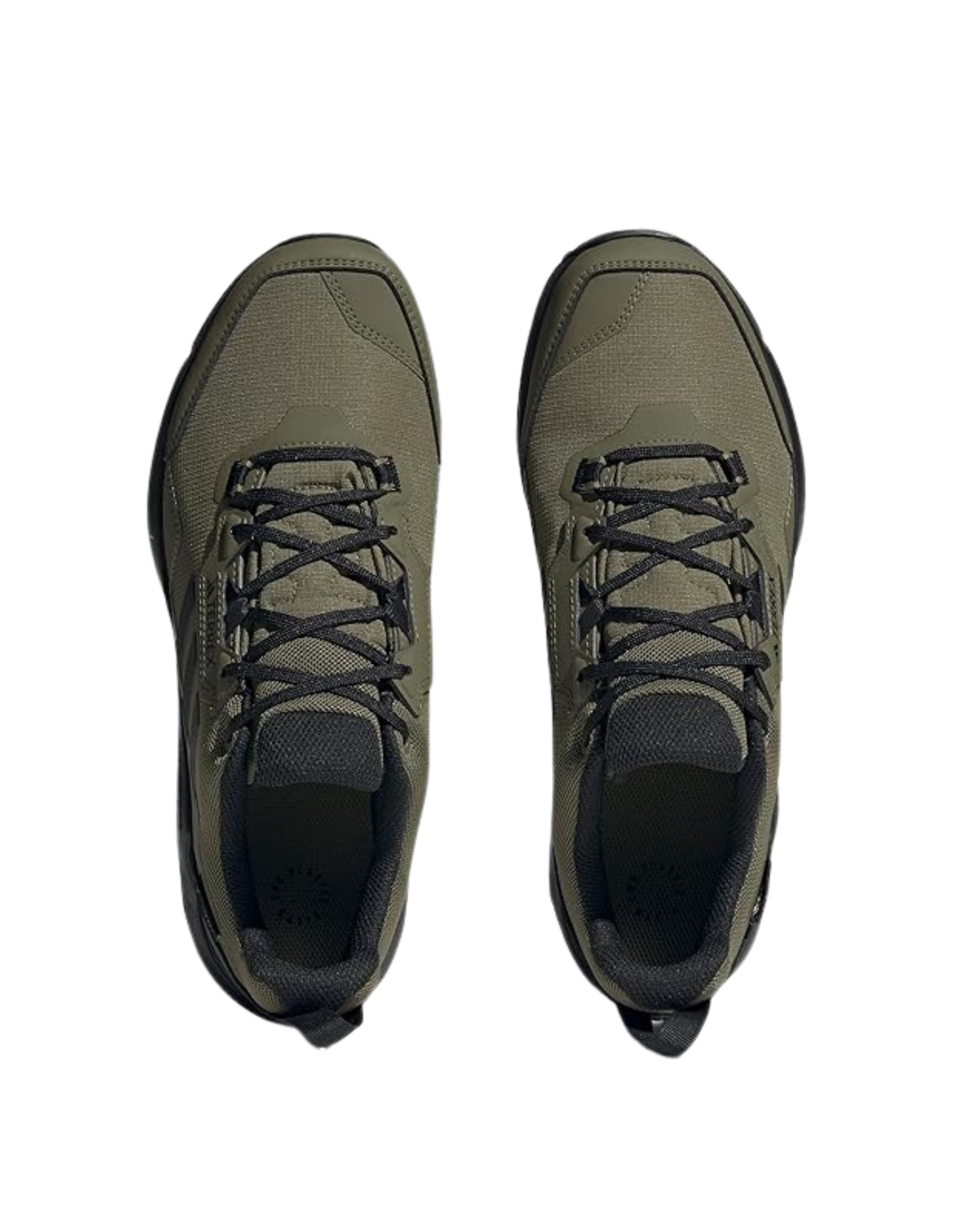 Adidas Scarpe Trail Terrex AX4 GTX Tessuto Tecnico Verde Oliva Nero Uomo