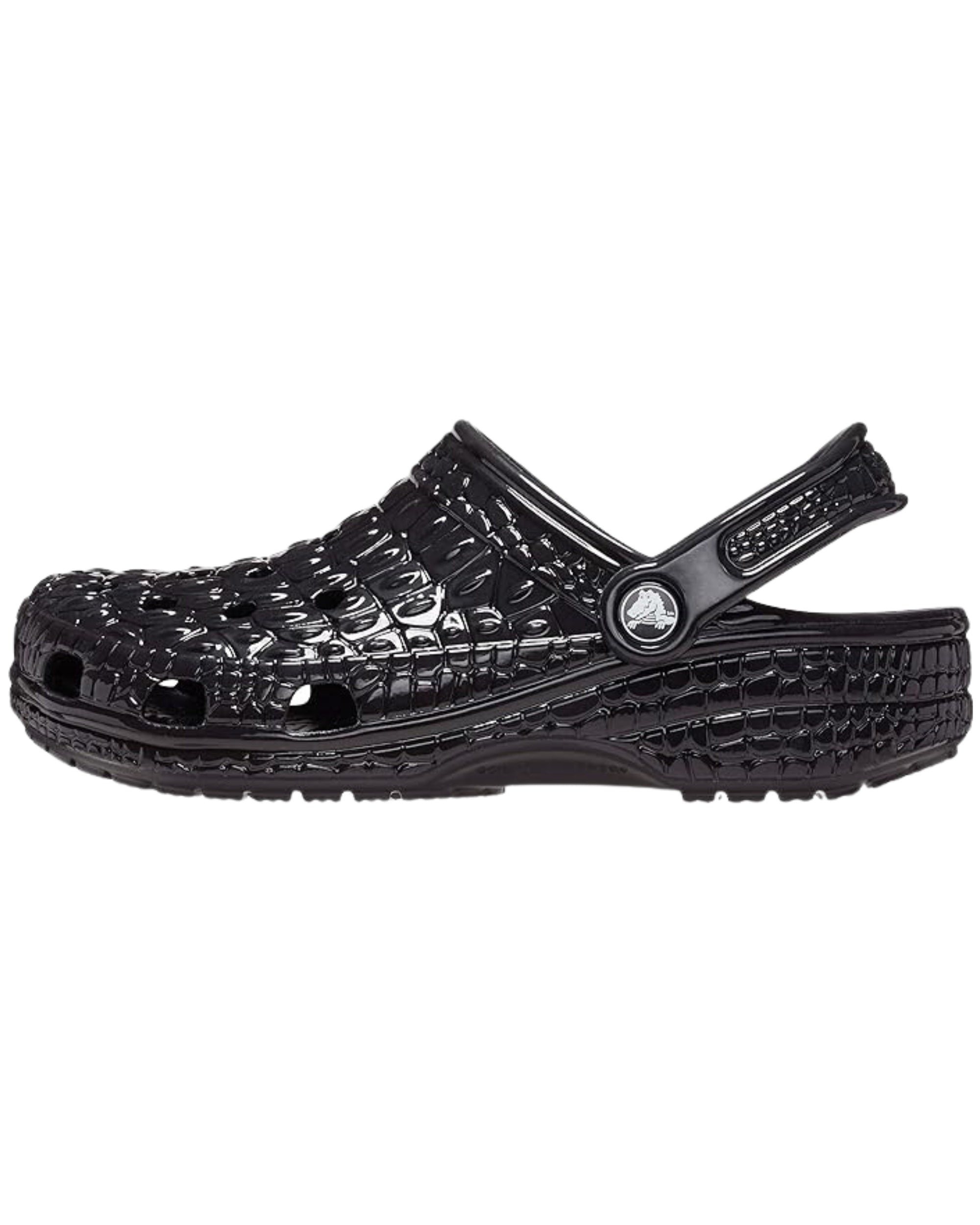 Crocs Clog Classic Metallic Crocskin Black