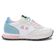 Sun68 Scarpe Ally Color Explosion Z35204 Sneakers Casual Donna nylon e pelle