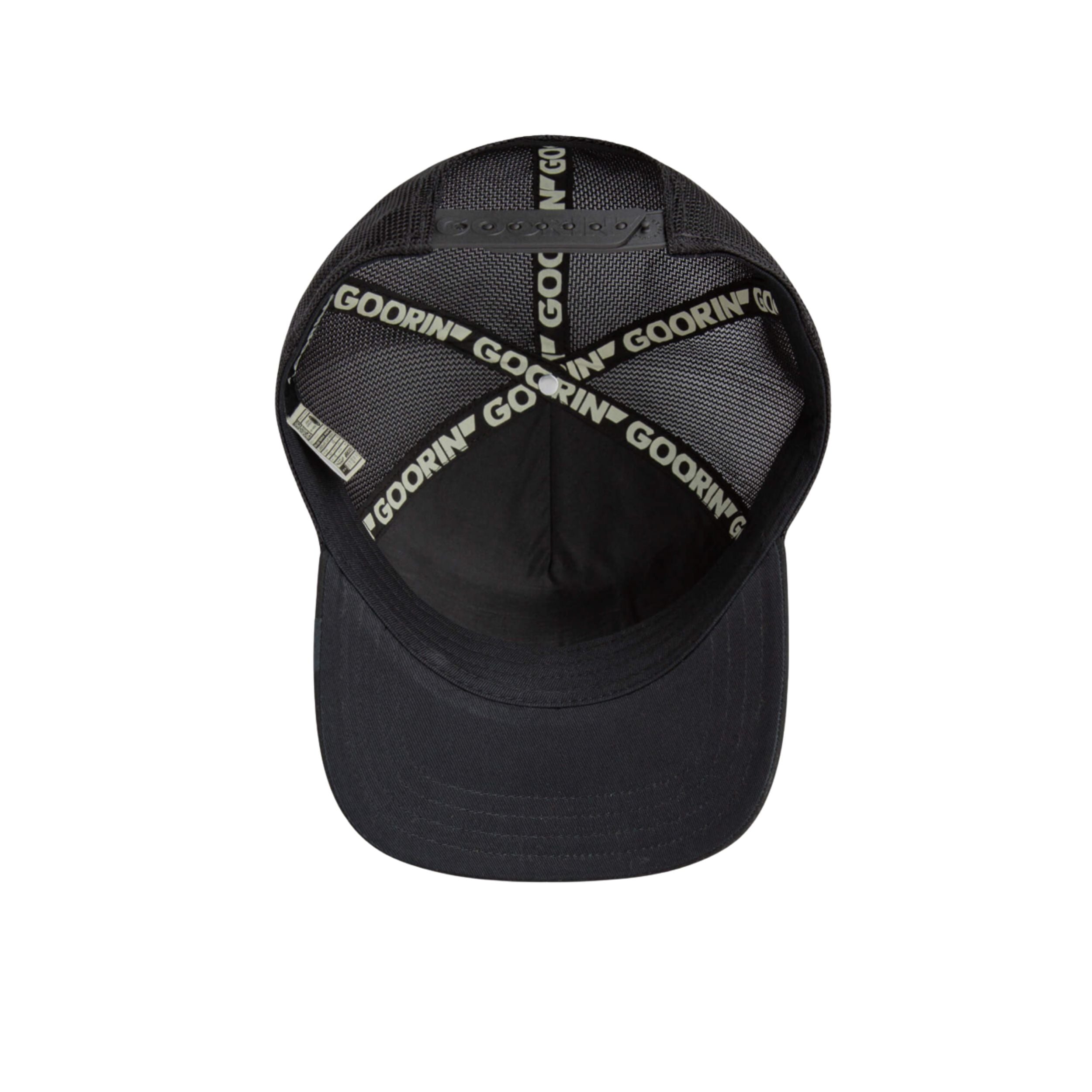 Goorin Bros. Cappello Trucker Edizione Golden King Misto Poliestere Nero Unisex