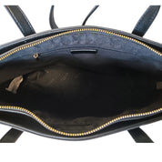 Gaelle Borsa Maxi Shopper in Ecopelle Bottalato Nero Donna GAACW02329