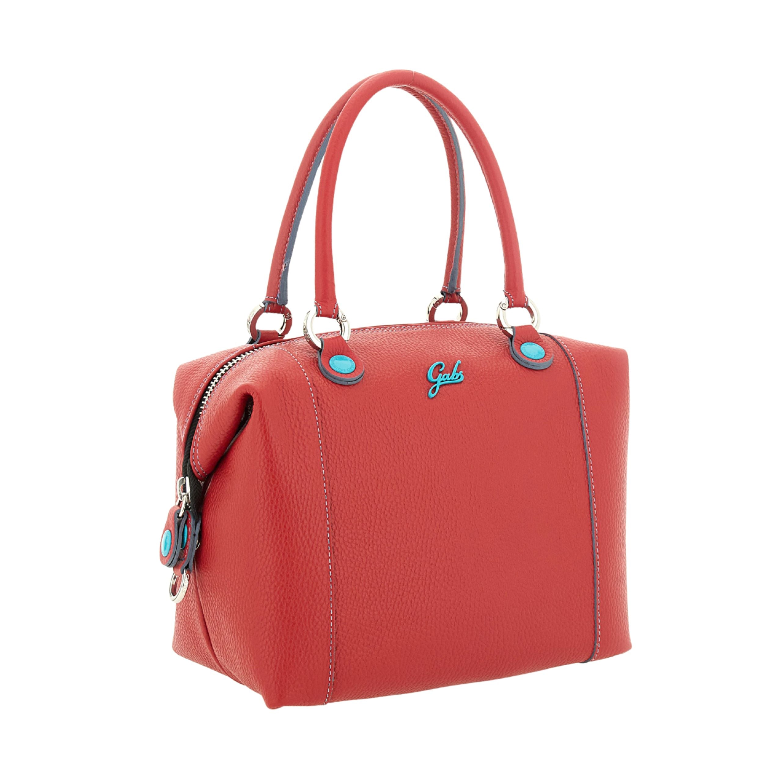 Gabs Borsa Donna trasformabile G3 PLUS L BULL BASIC Shopper Trasformabile Zaino ROSSO FUOCO