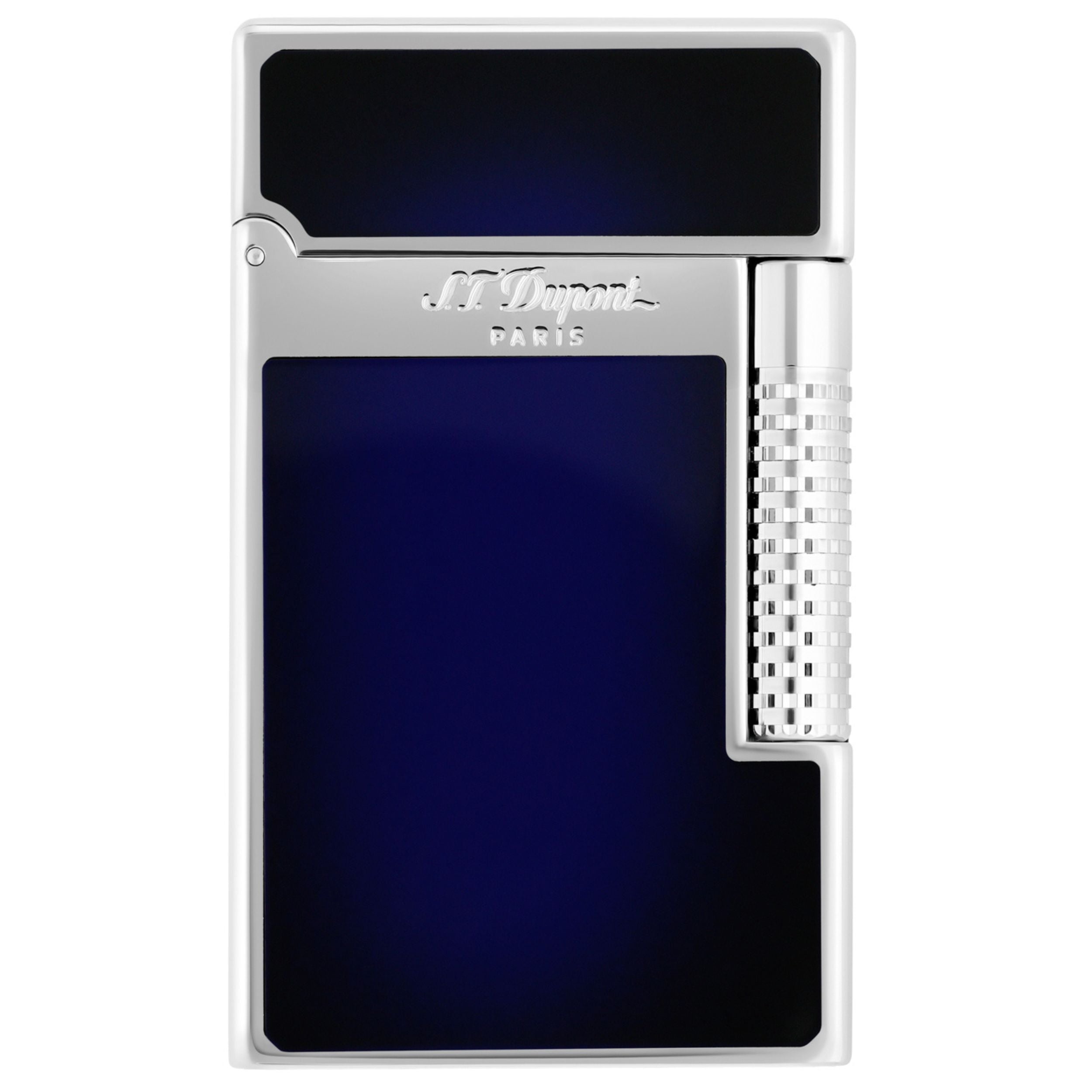 S.t.dupont Le Grand antivento ricaricabile laccato blu palladio c23013