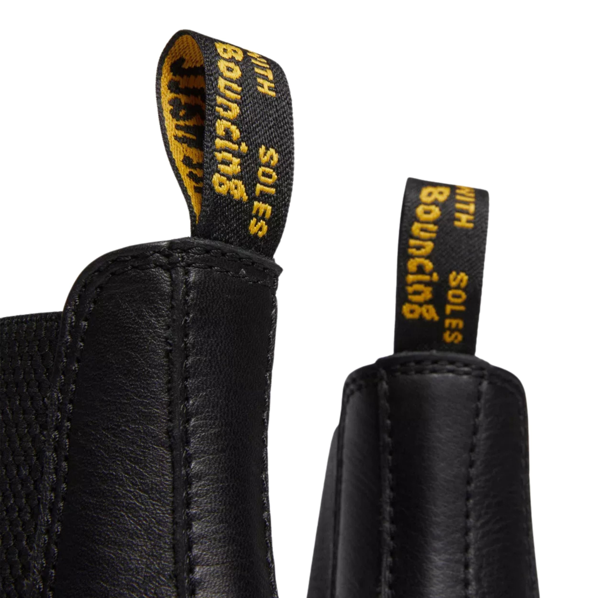 Dr. Martens Stivaletto Chelsea 2976 Black Virginia Pelle Nero Donna