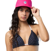 North Sails Top Bikini triangolo beachwear donna 078057 C003 blu lycra