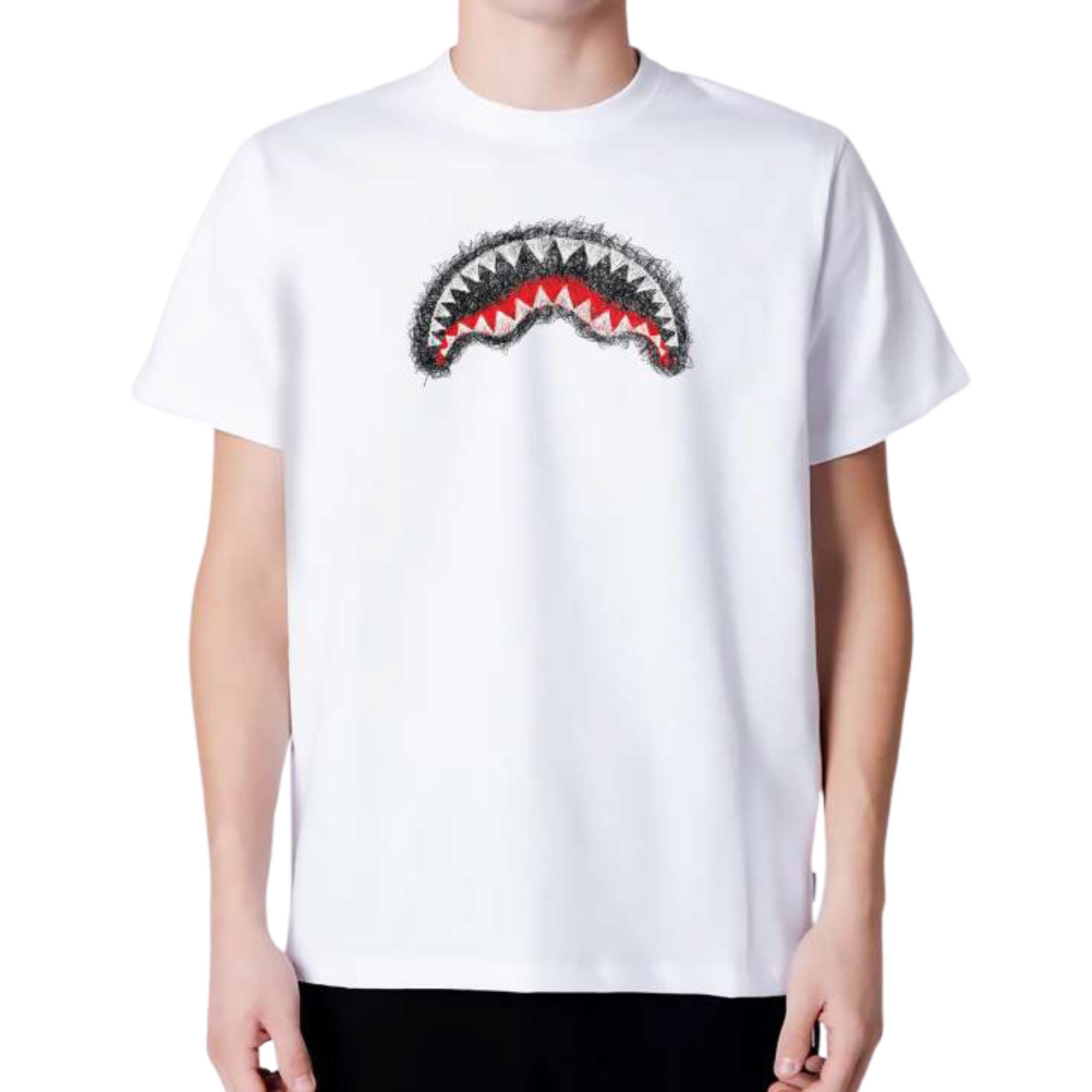 Sprayground T-shirt maglietta uomo men limited edition bianco SP862WHT