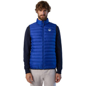 North Sails Gilet Smanicato Zip Crozet Vest tecnico outdoor antivento Tech 603272 surf blu 0831