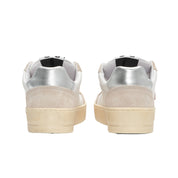 2Star Scarpe Sneakers Made in Italy artigianali New Star Pelle donna Bianco Rosa