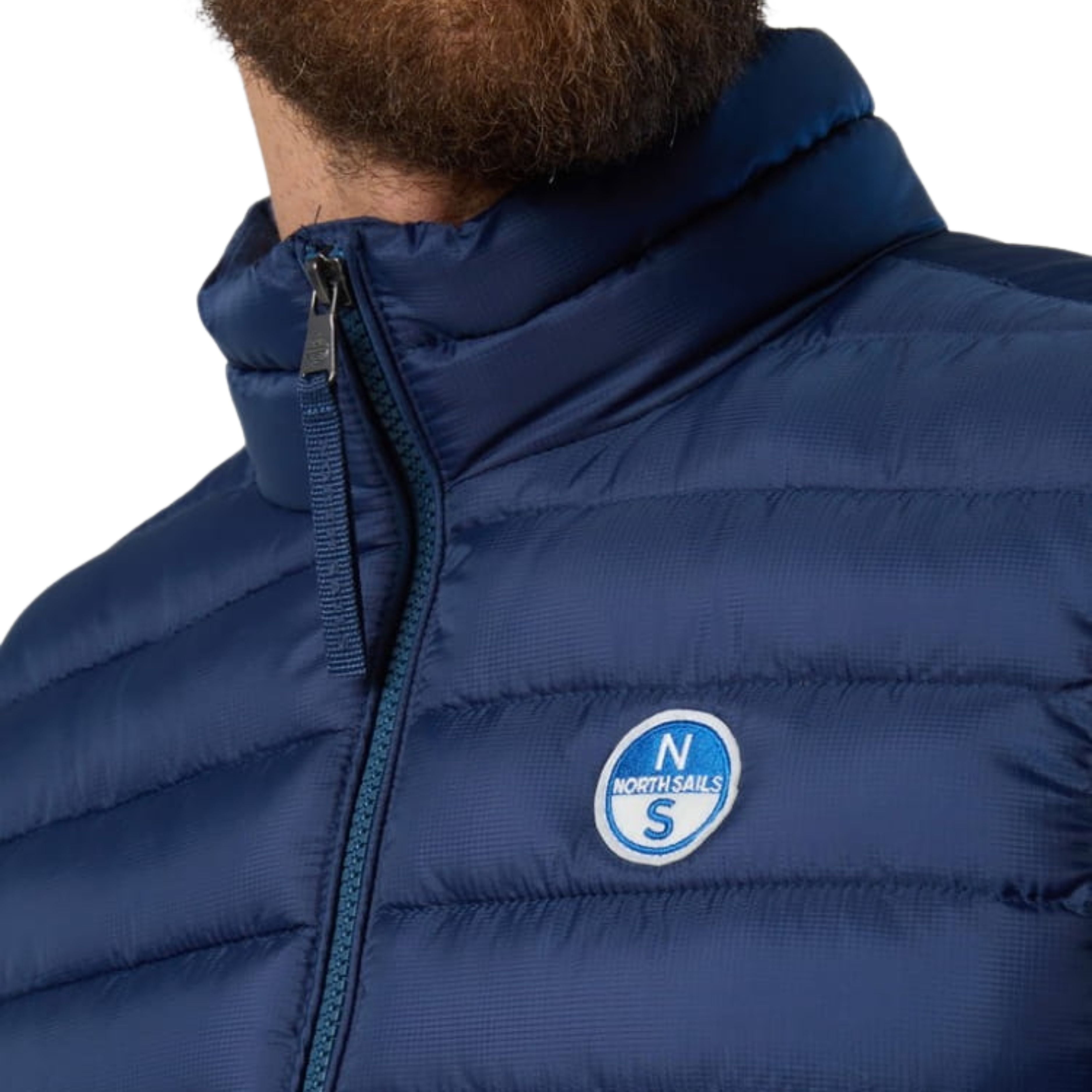 North Sails Gilet Smanicato Zip Crozet Vest tecnico outdoor antivento Tech 603272 0787