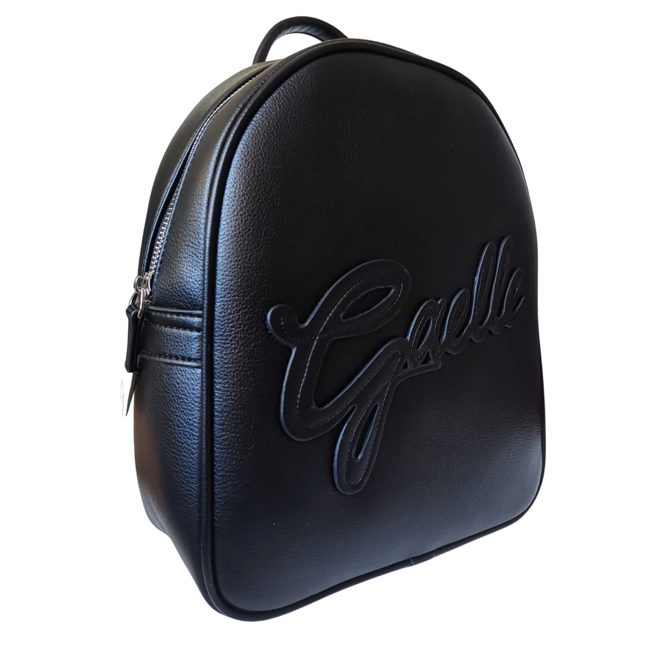 Gaelle Zaino Regular con Maxi Patch in Ecopelle Bottalato Nero Donna GAACW02350