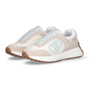 Liu Jo Scarpe Lolo 17 Sneakers in Pelle beige acqua