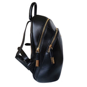 Gaelle Zaino Regular in Ecopelle Bottalato Nero Donna GAACW02323