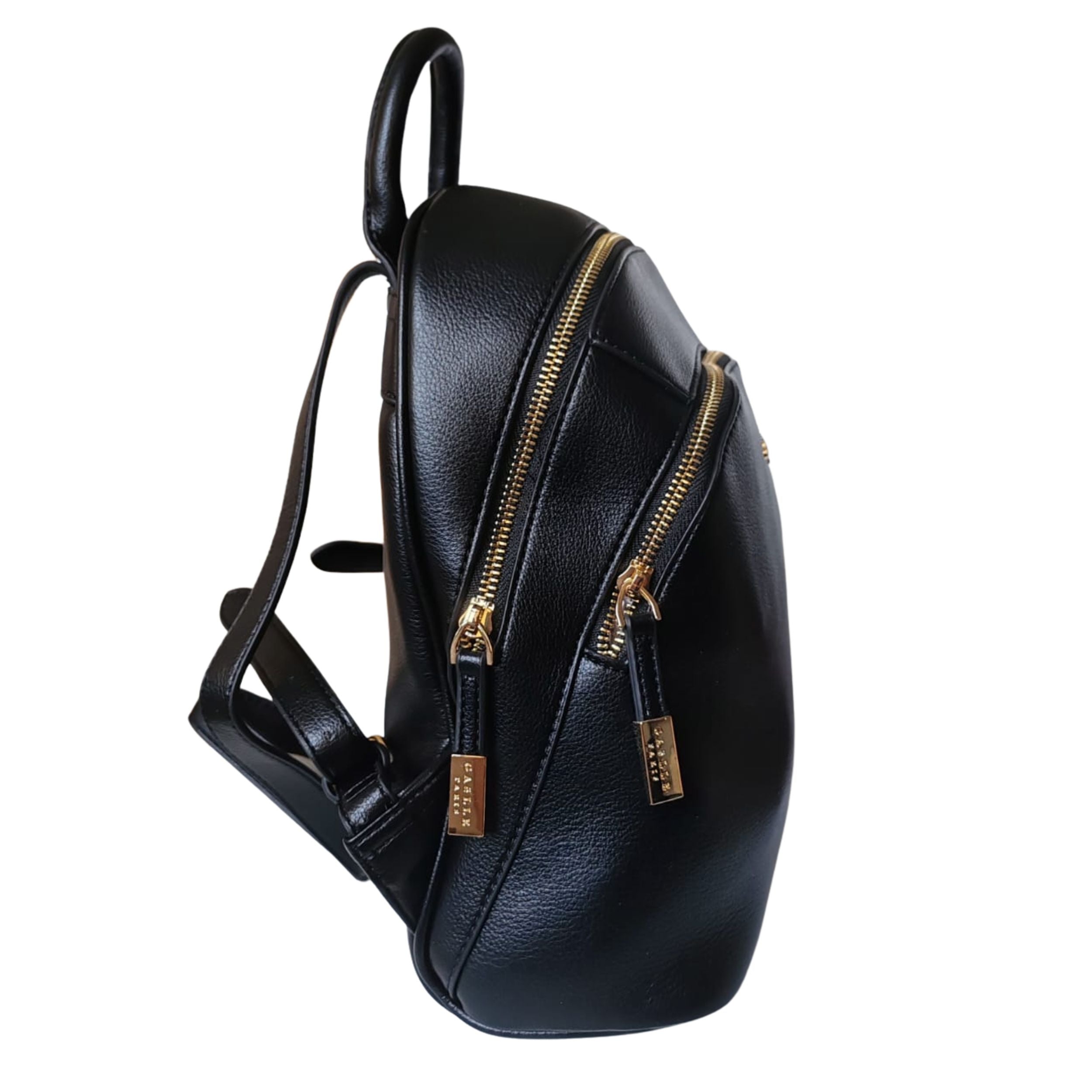 Gaelle Zaino Regular in Ecopelle Bottalato Nero Donna GAACW02323