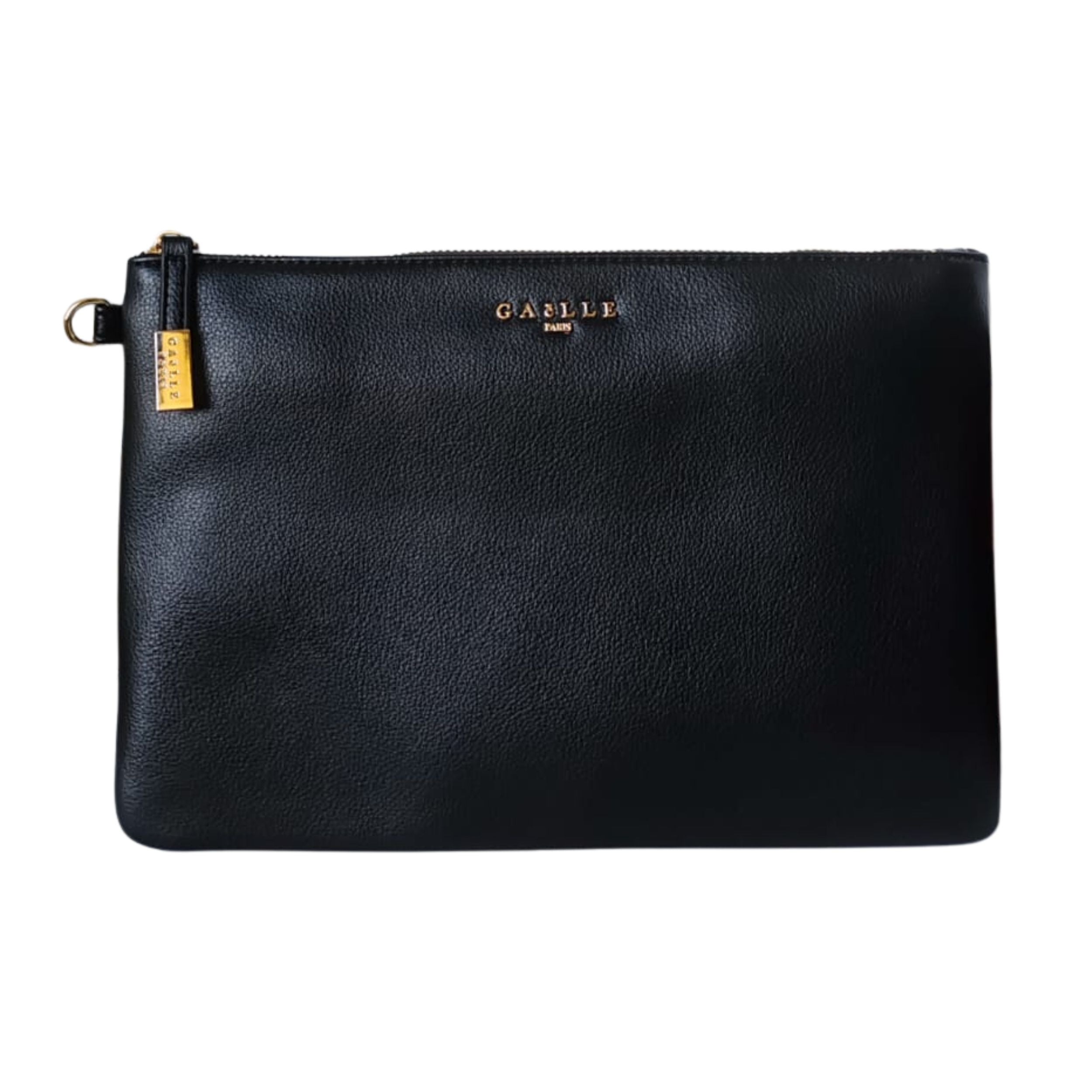 Gaelle Borsa a Mano Pochette in Ecopelle Nero Donna GAACW02320
