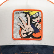 Capslab Cappellino con Visiera Collezione Naruto Misto Cotone Arancione Unisex