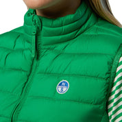 North Sails Gilet Smanicato Zip tecnico outdoor antivento 010032 0460 Naomi