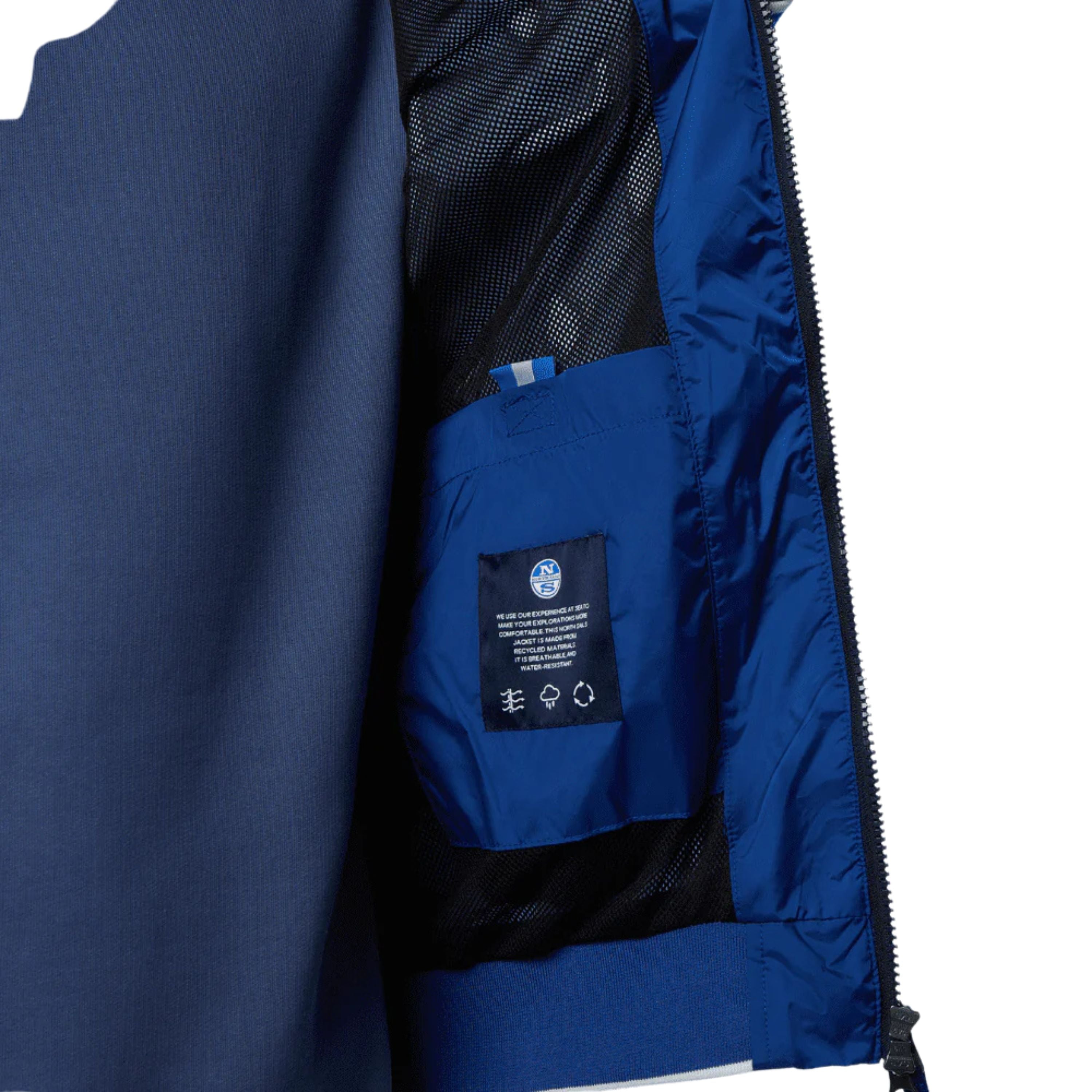 North Sails SAILOR 2.0 JACKET impermeabile antivento 603191 0790 ocean blue