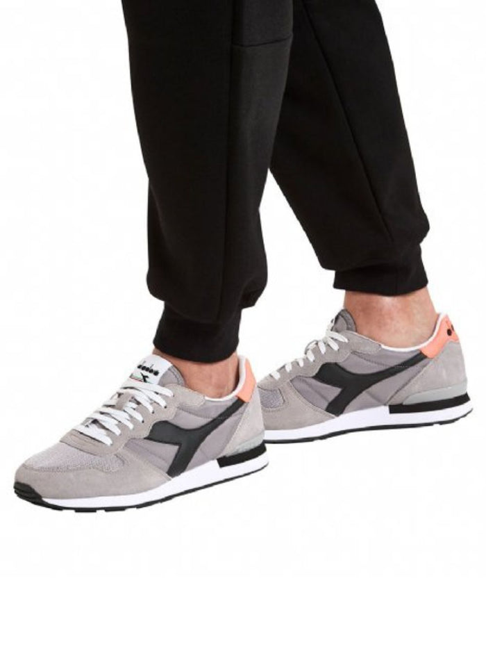 Diadora Sneakers Casual City Urban Outdoor Pelle Grigio 3