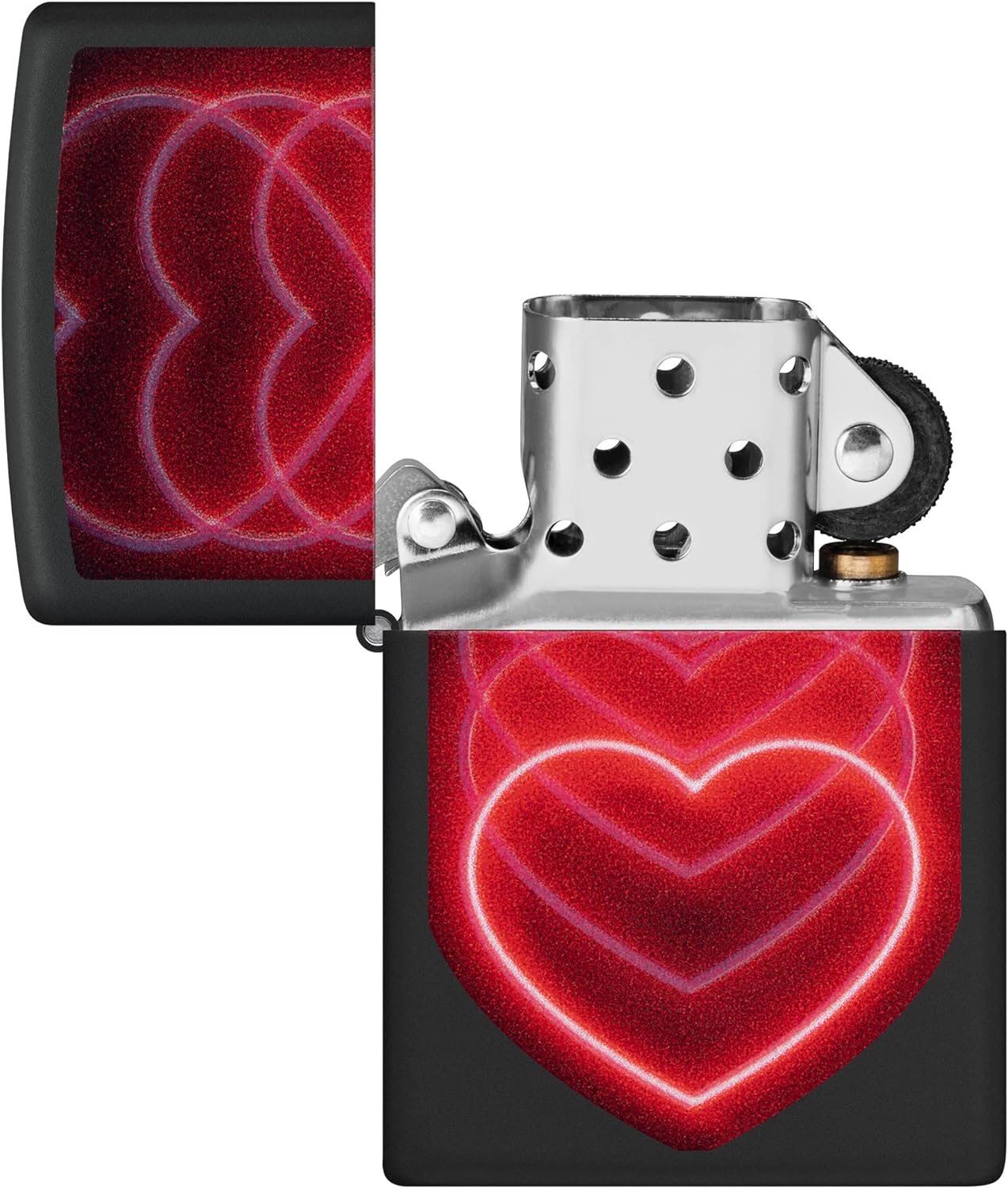 Zippo Lighter Glow in the Dark Rechargeable Multicolor Unisex