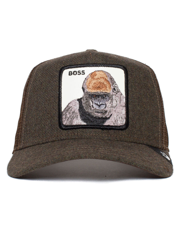 Goorin Bros. Baseball Trucker Cap Grey Unisex 1