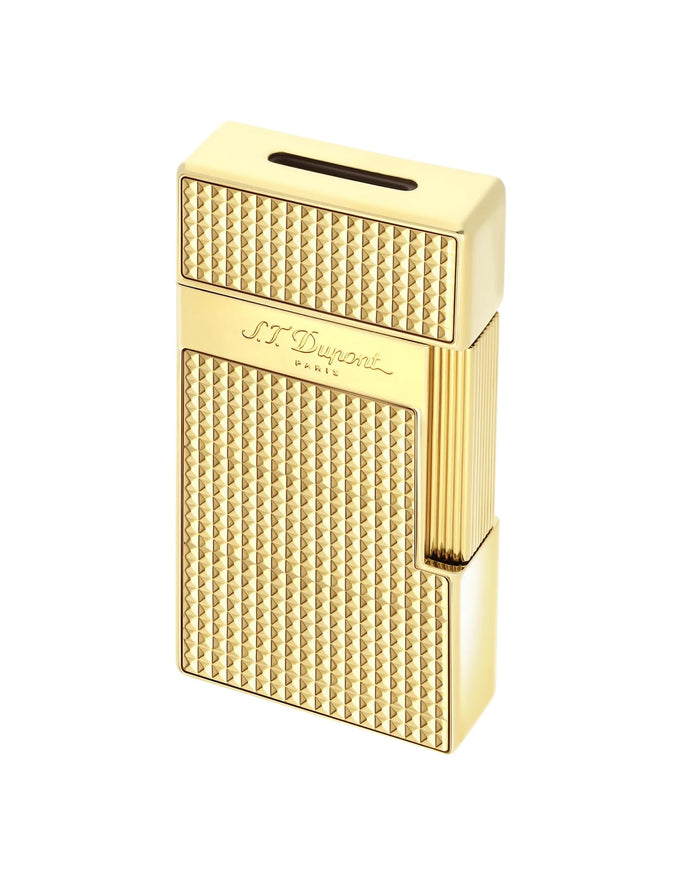 Stdupont Diamond Head Gold Biggy Unisex Gold 2