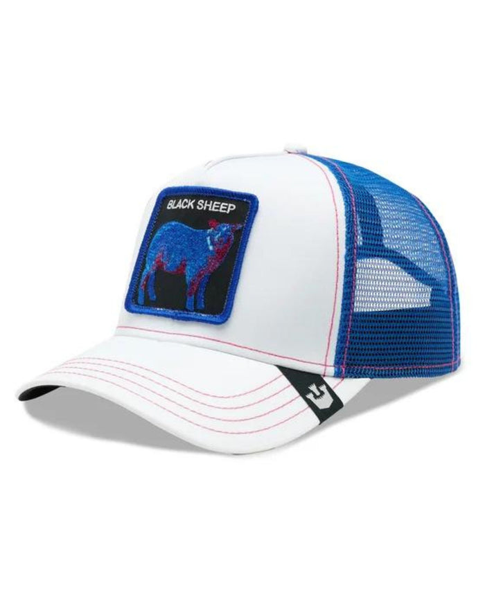 Goorin Bros. Baseball Trucker Cap Cappellino Special Edition 'black Sheep' Bianco Unisex 2